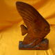Wooden sculpture representing a langeac fish