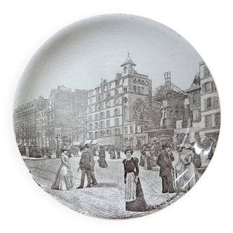 Mouli-Rouge plate, Choisy-le-Roi