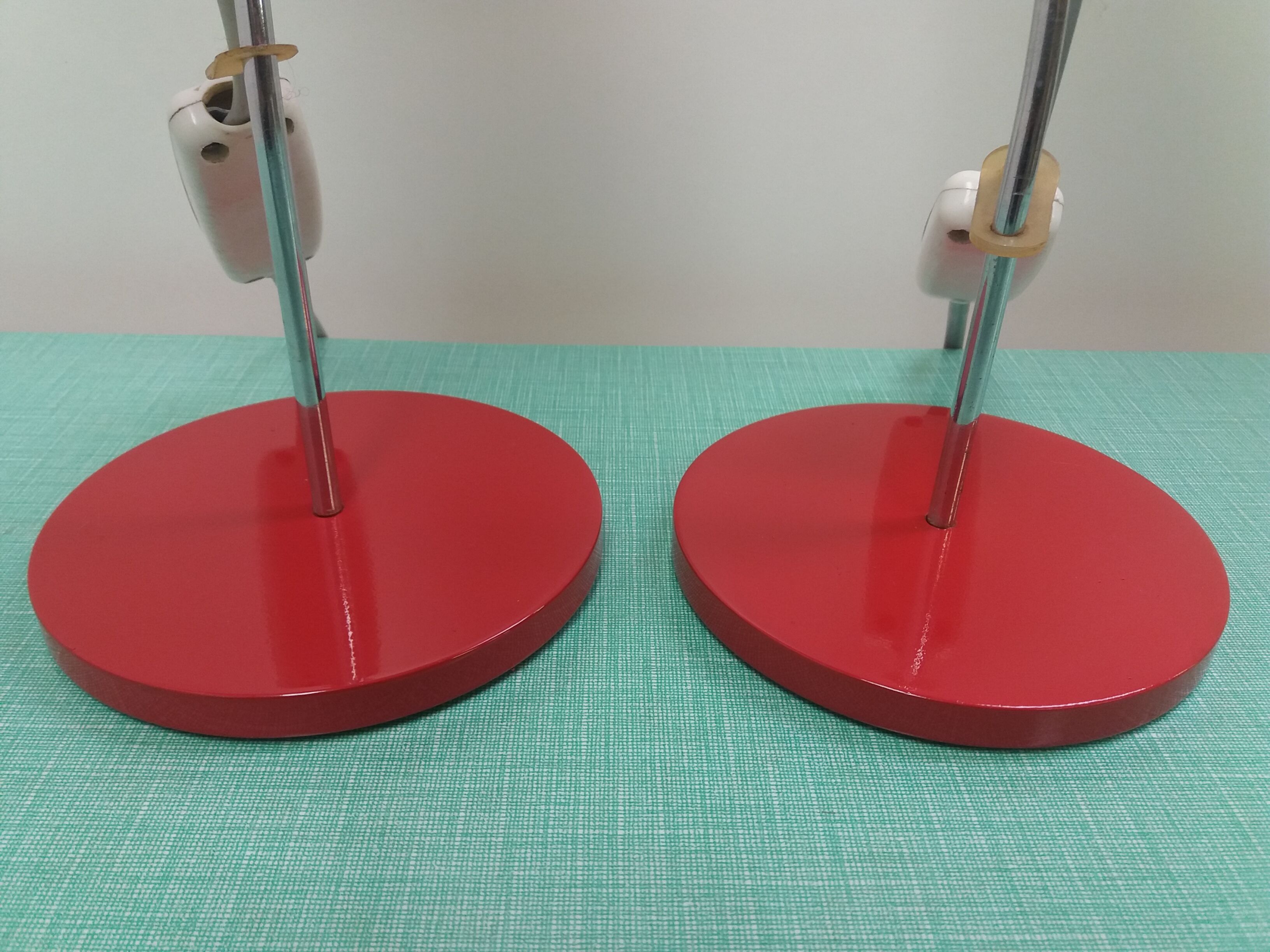 Lampes de table du milieu du siècle par Josef Hůrka pour Napako 1960
