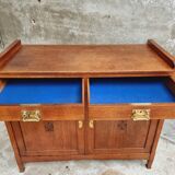 Antique sideboard chest of drawers Art Deco oak