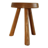 Massue stool, Charlotte Perriand, for Les Arcs 1975