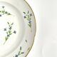 Assiette en Porcelaine du Comte d'Artois | Barbeaux | Fin du XVIIIe Siècle