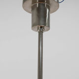 Bauhaus nickel-plated chandelier, 1930s