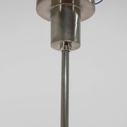 Bauhaus nickel-plated chandelier, 1930s