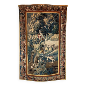Tapisserie Des Flandres Représentant Un Paysage, XVIIIéme siècle