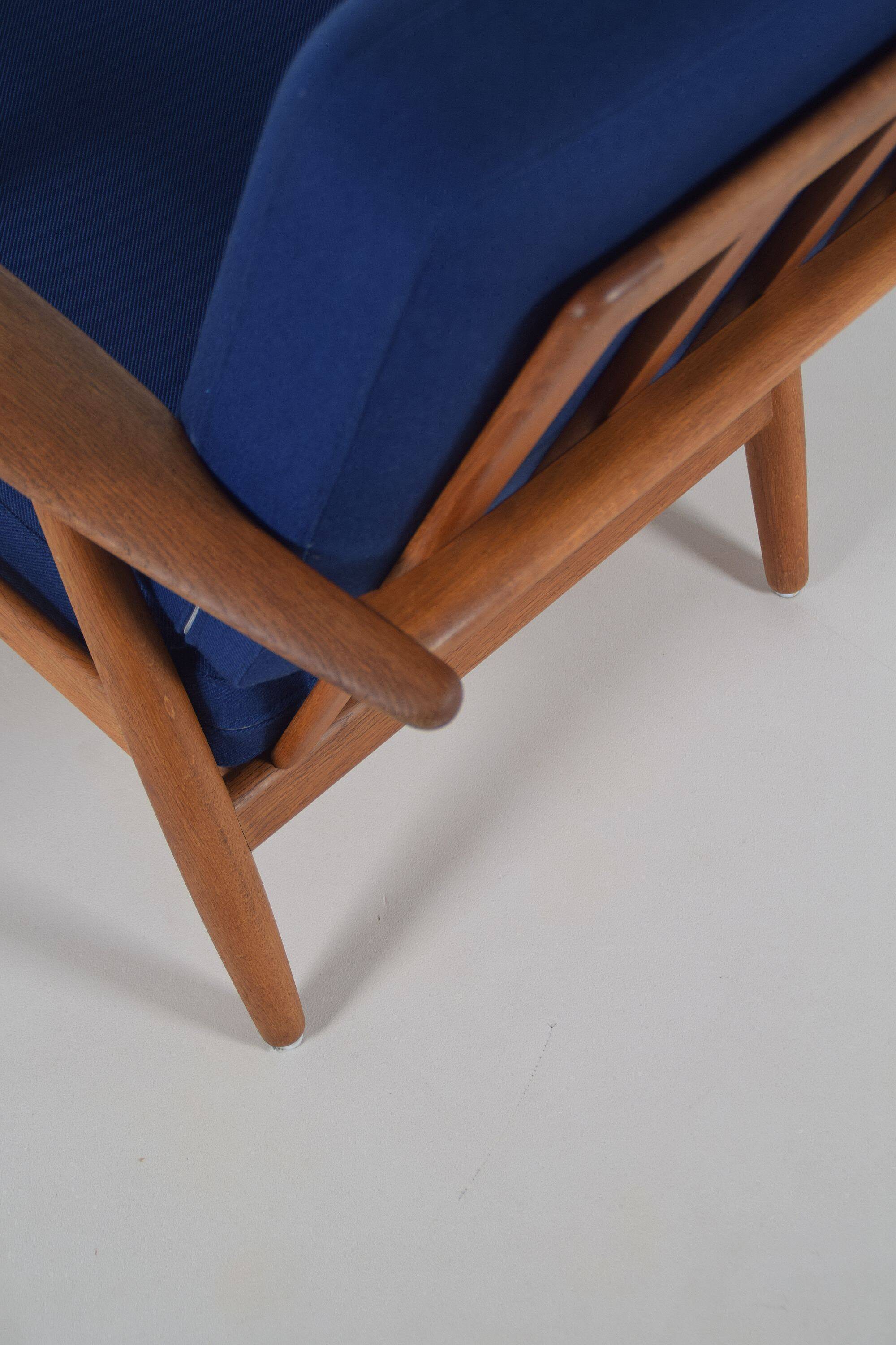 Danish Cigar GE240 chair by Hans Wegner for Getama, 1950s