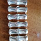 Series of 6 knife holders signed Ravinet and Denfert