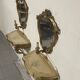 Pair of wall-mounted consoles with a mirror in Louis XV style.