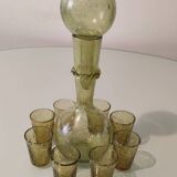 Biot carafe and glasses