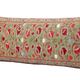 Vintage embroidered cushion cover 46x188 cm