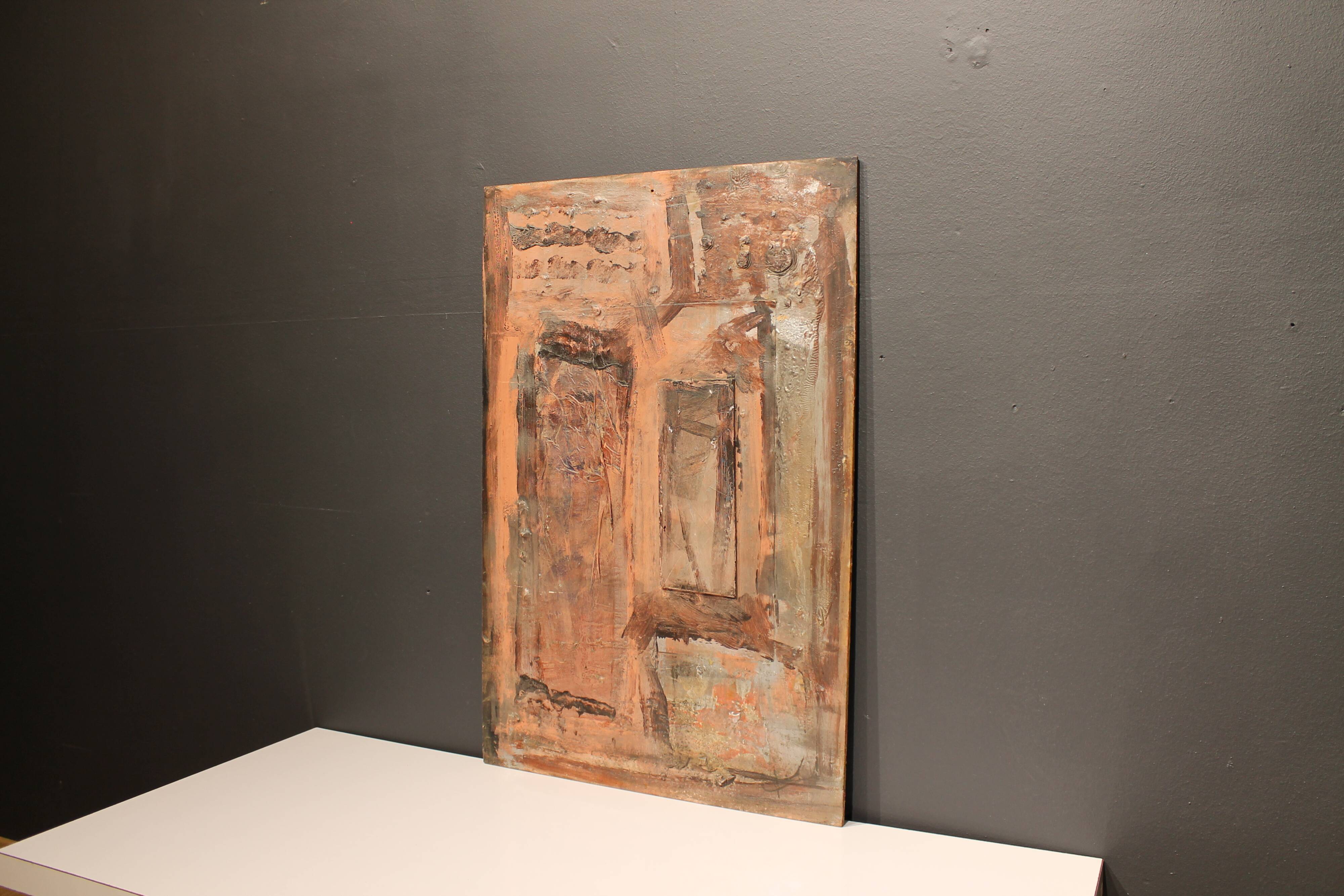 Mixed media painting