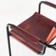 Cantilever chairs model MG5 in leather edition by Matteo Grassi. Italy, 90s