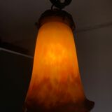 Chandelier glass paste