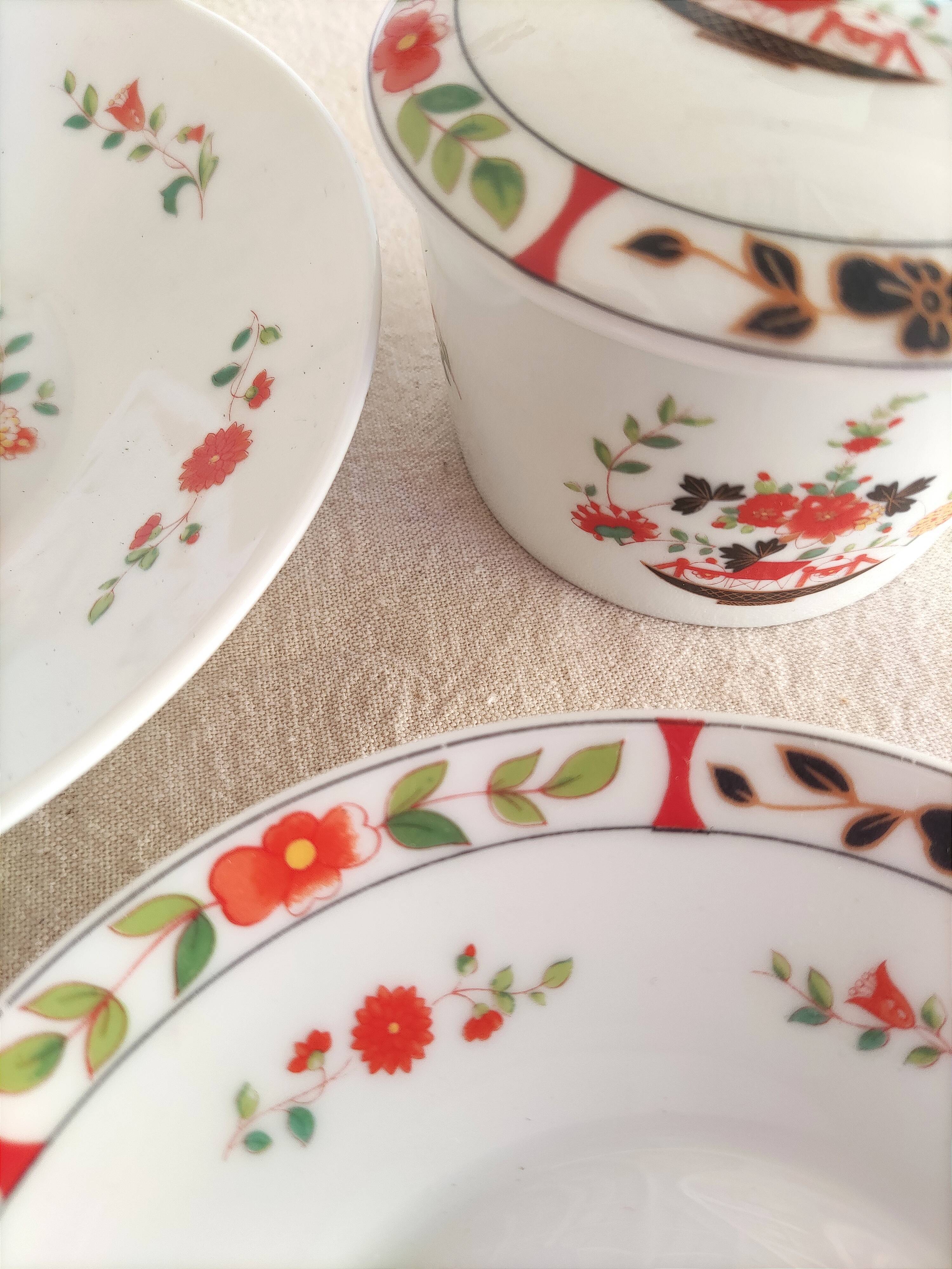 Art Deco Saucière - in Limoges-Giraud porcelain. 1930