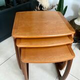 Trundle teak table Parker Knoll