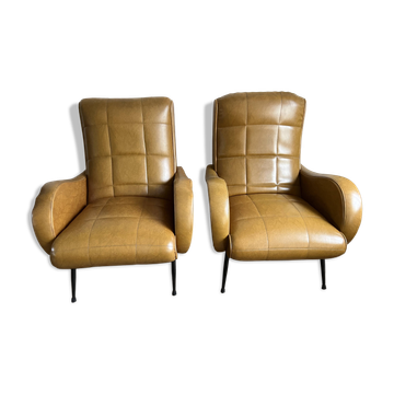 The armchairs that make a pair.