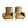 The armchairs that make a pair.