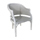 Chippendale style faux bamboo easy chair, 1960s