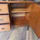 Vintage teak veneer enfilade in brown by Greaves & Thomas, 1960s, mid-century style.