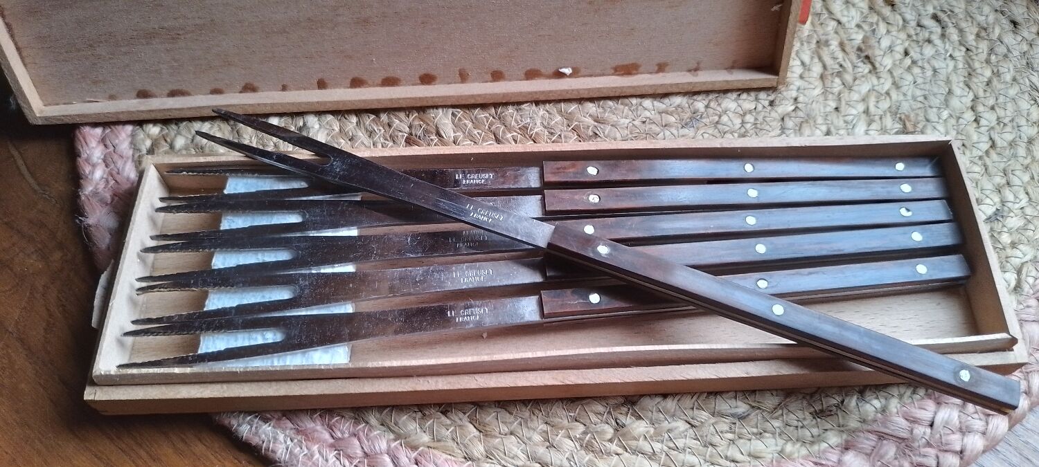 Le Creuset fondue forks