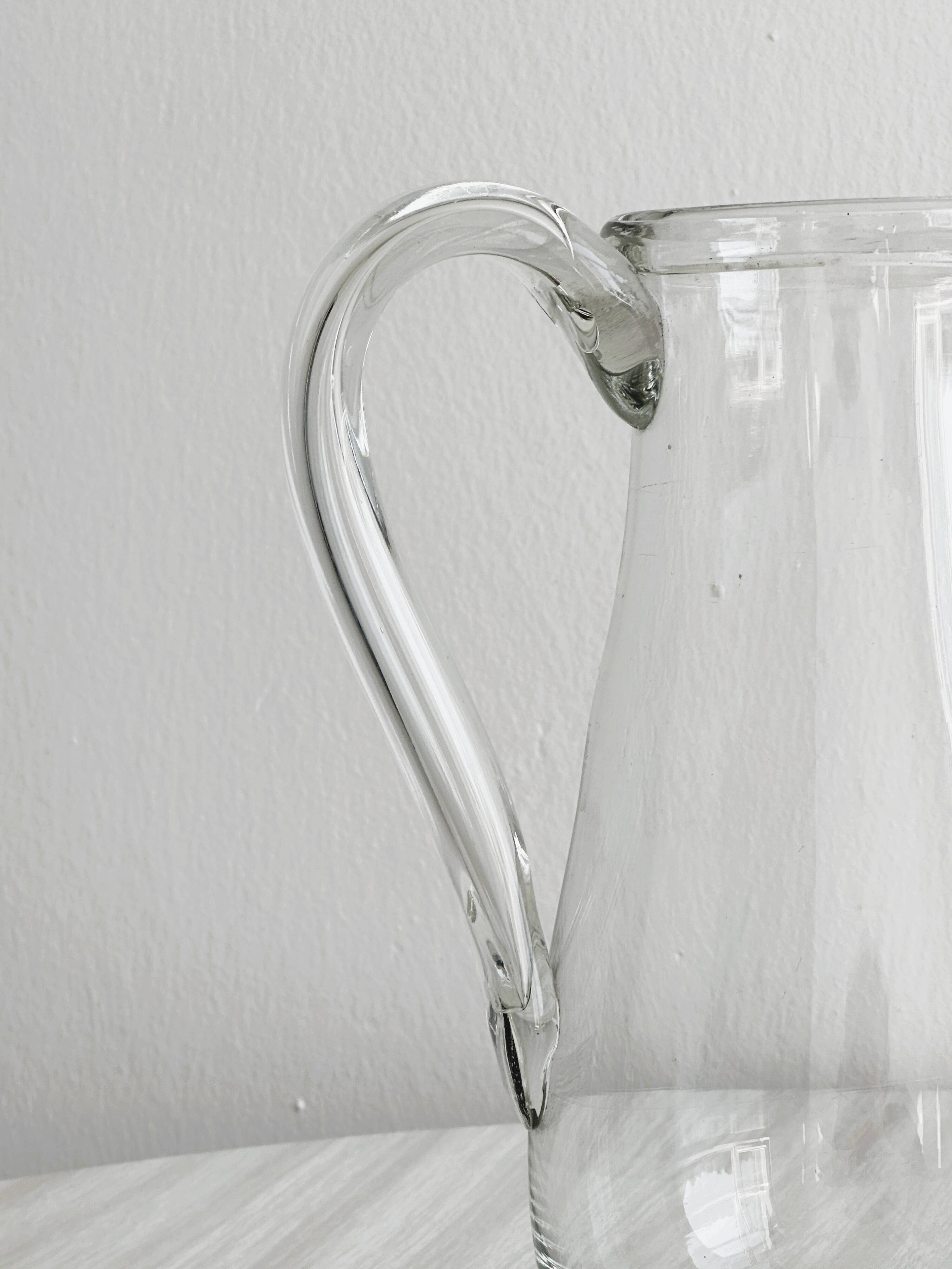 Hand-blown carafe