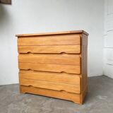 Commode en pin années 80
