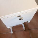 Worker painted wooden art deco form