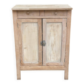 Buffet parisien rénové en bois massif brut 72cm