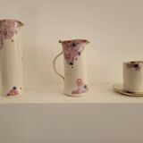 Habulous Floral Porcelain Set - 4 Pieces Handmade