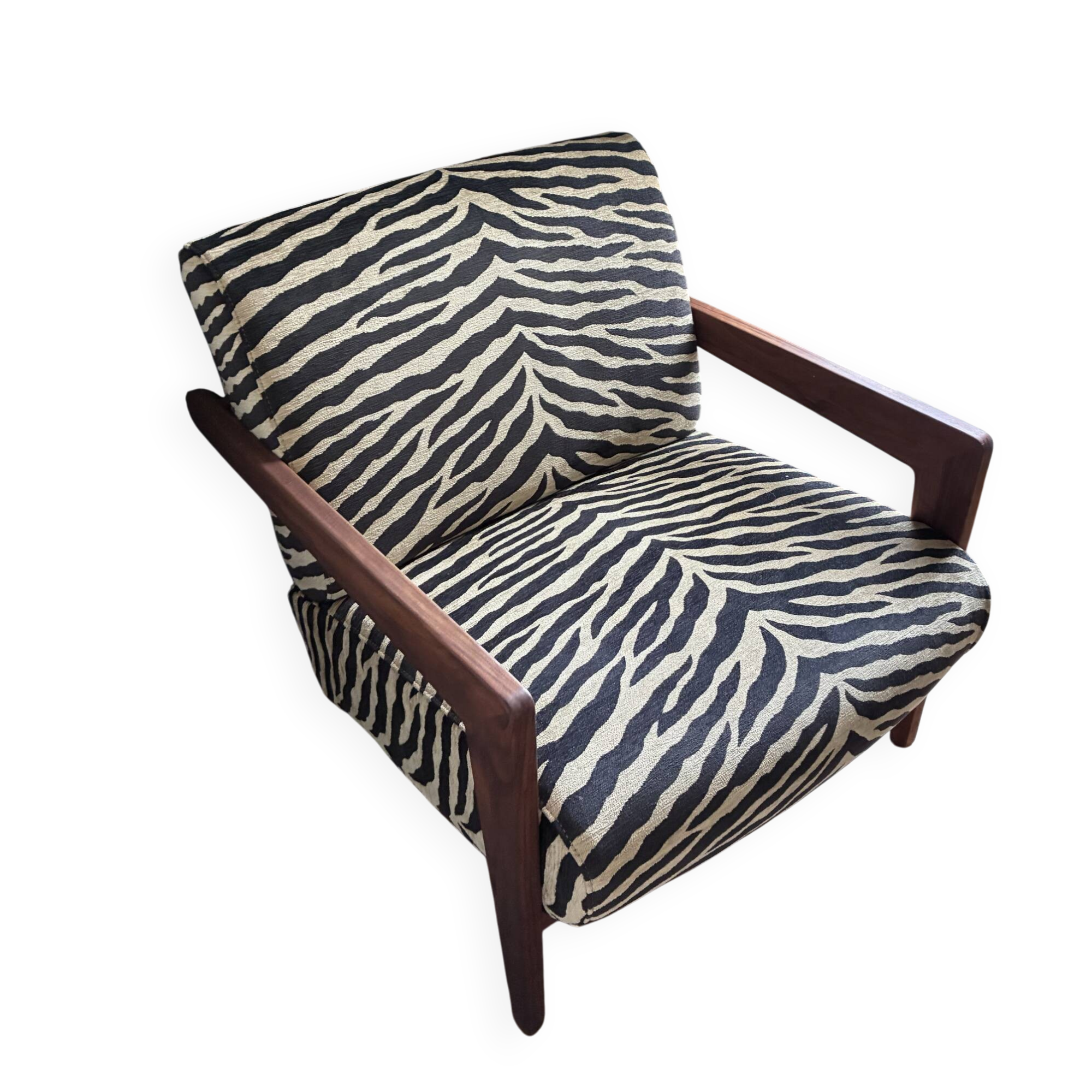Fauteuil Izag AMPM tissus Jacquard