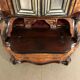 Antique trumeau with walnut mirrors, Italy 20th century