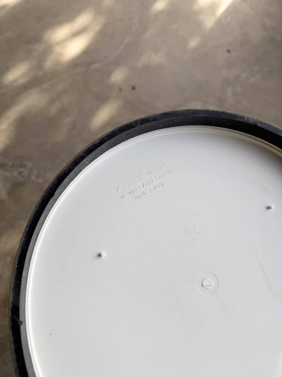 Castelli bedside tables for Kartell