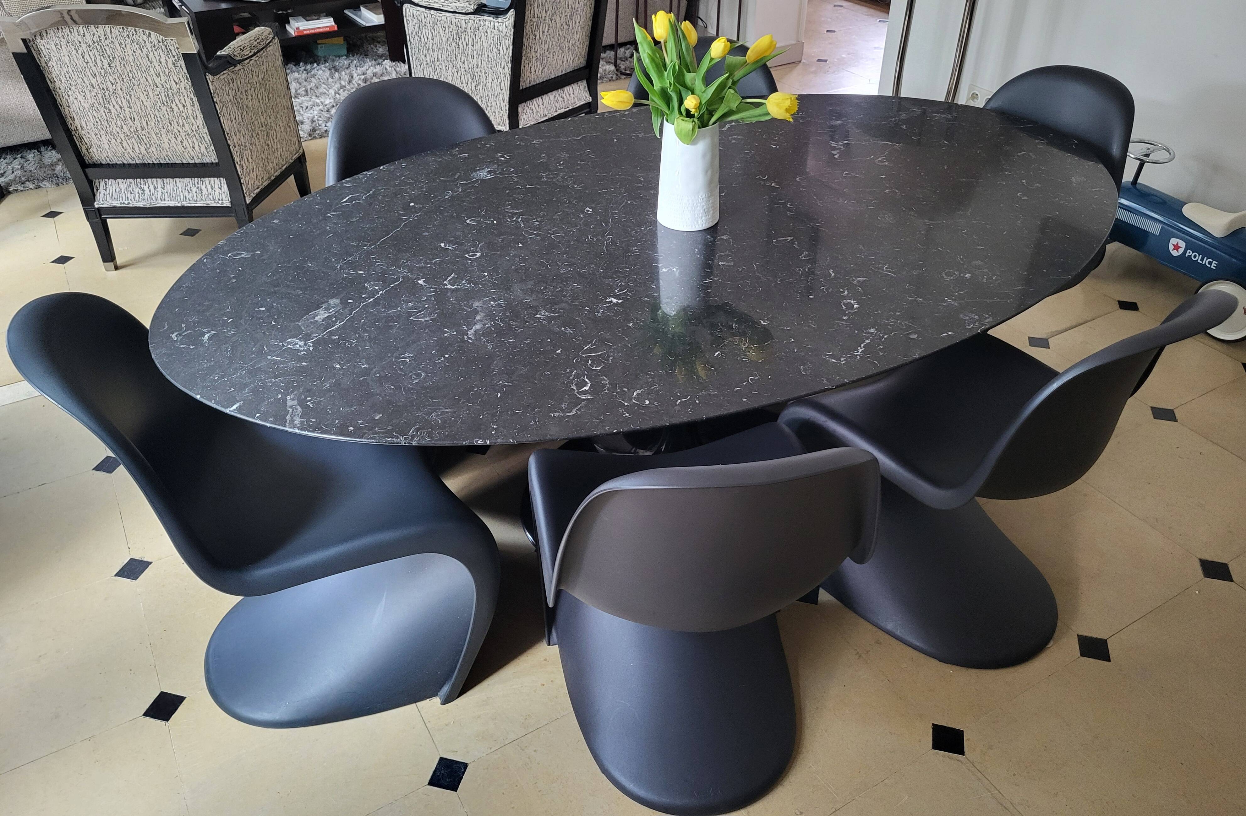Marble table