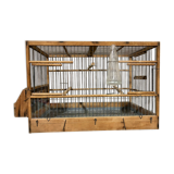 Old wood bird cage