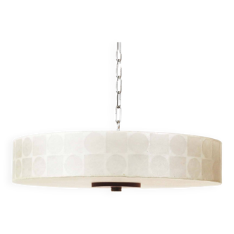 Vintage Scandinavian style ‘Cocoon’ flush mount chandelier by Goldkant Leuchten