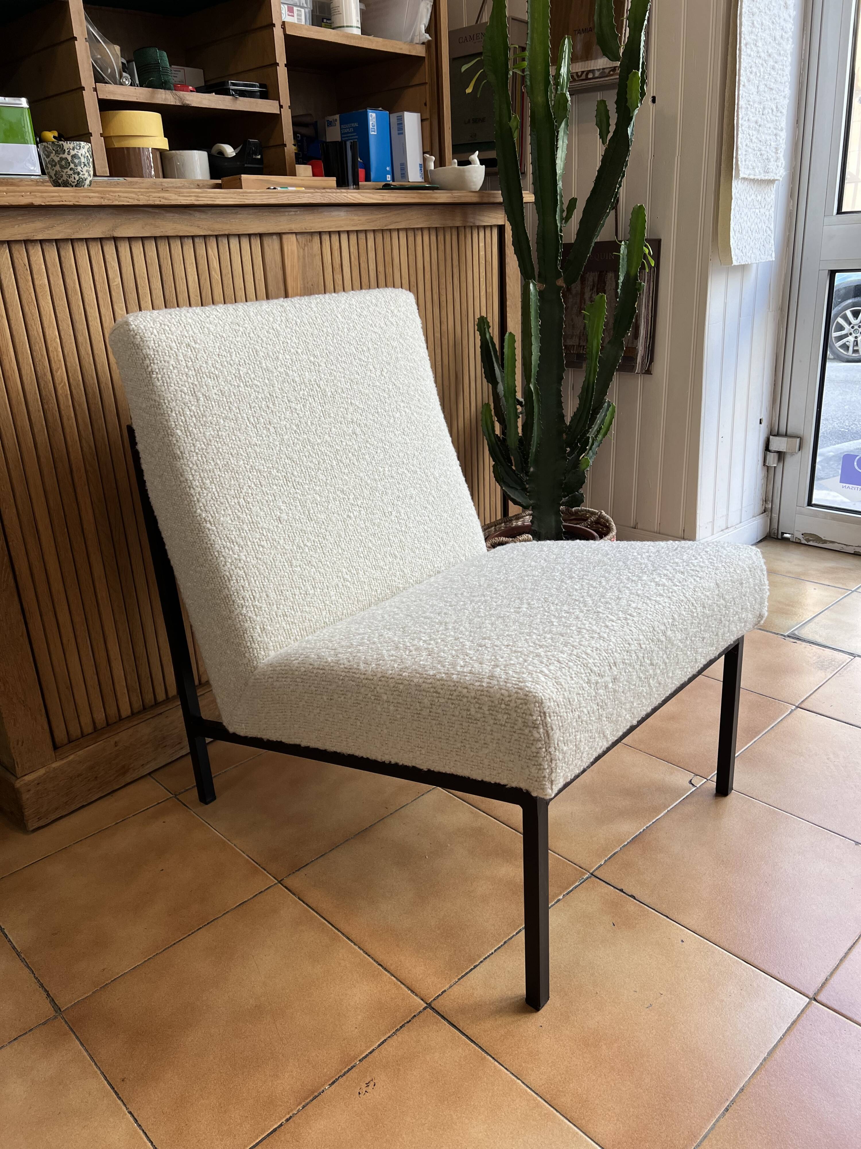 Renovated vintage armchair