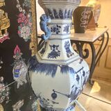 Vase chinois bleu