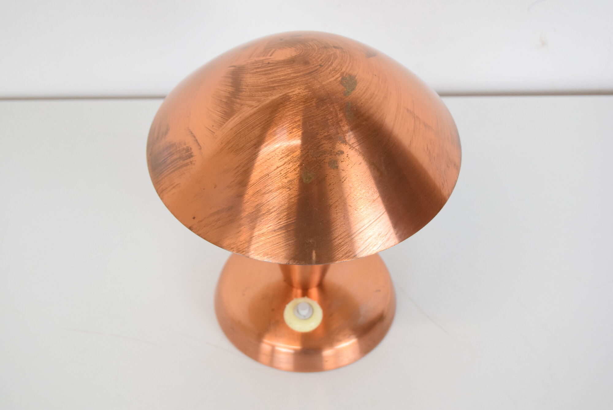 Art deco table lamp with flexible shade,1930's