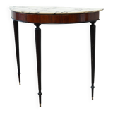 1950s Italian console with marble top