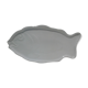 White porcelain fish dish