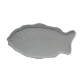 Plat poisson porcelaine blanche