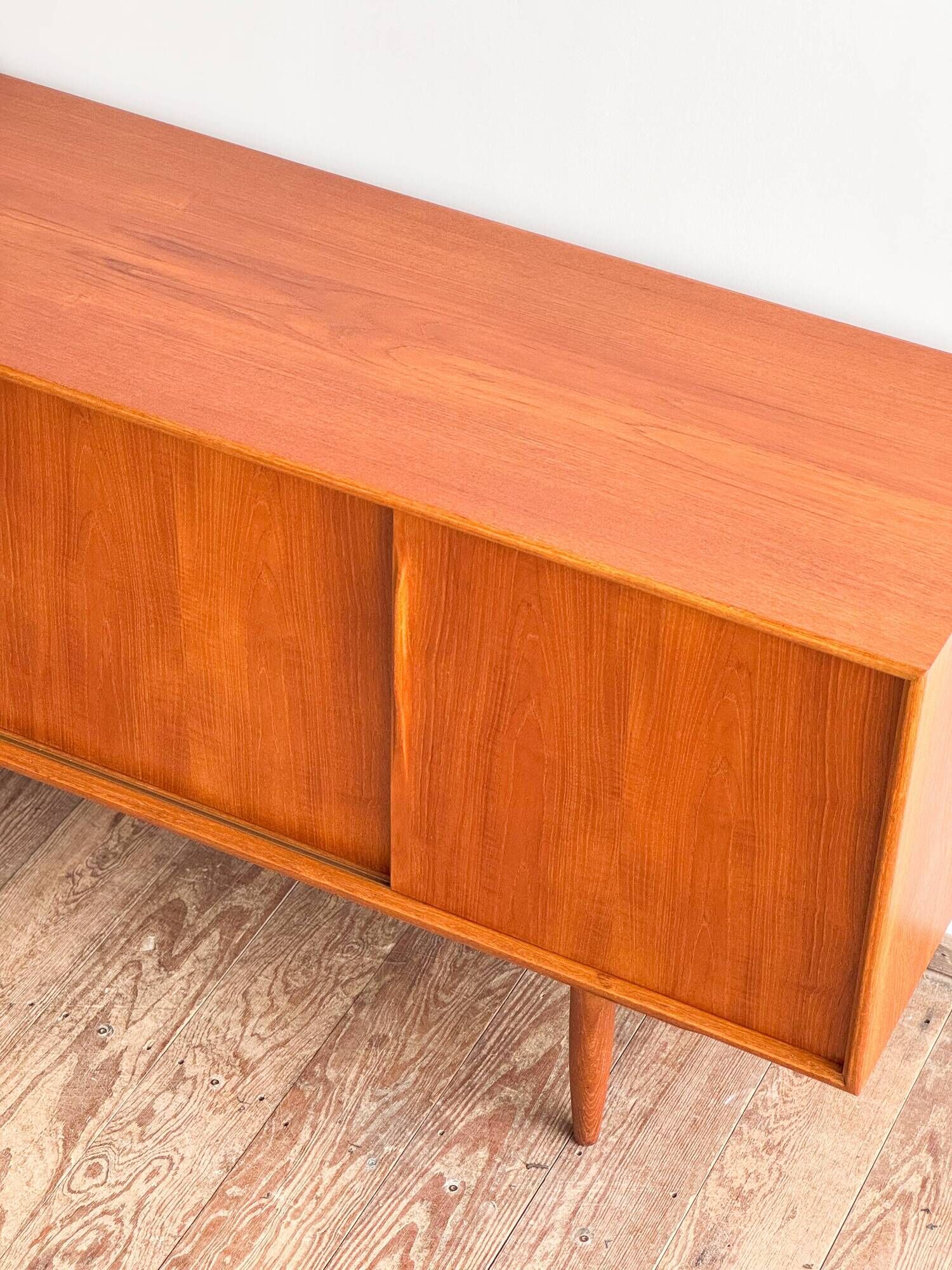 Enfilade danoise vintage en teck par Axel Christensen Odder, années 1960