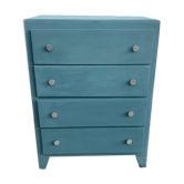 Commode vintage bleu 1970