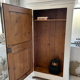 White cutter cabinet