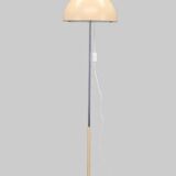 Mushroom floor lamp space age metal Napako 1970s Czechoslovakia