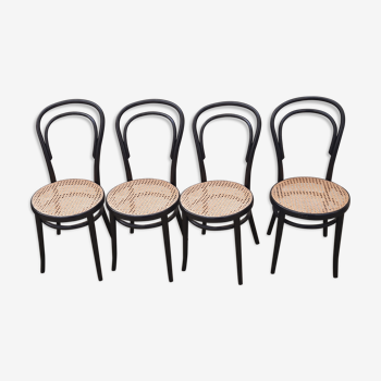 Lot de 4 chaises style Thonet