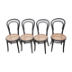 Lot de 4 chaises style Thonet