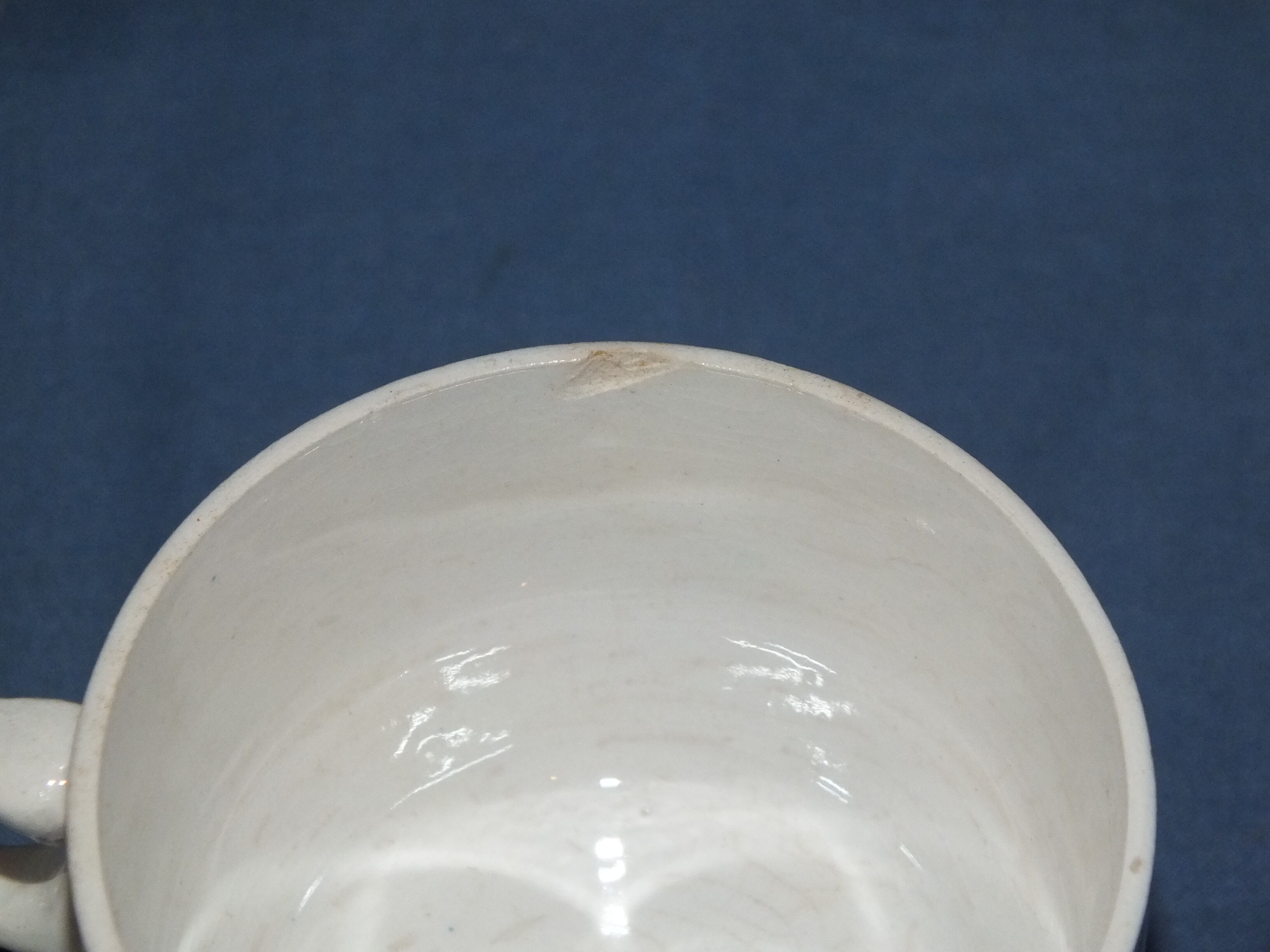 9 cups vintage Café Mars - stencil décor