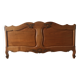 Solid wood headboard and footboard