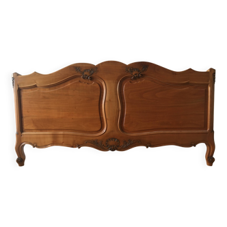 Solid wood headboard and footboard